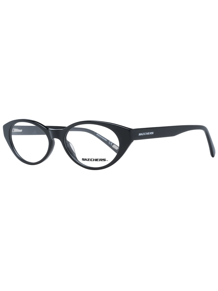 Damen Optische Fassungen Oval Schwarz