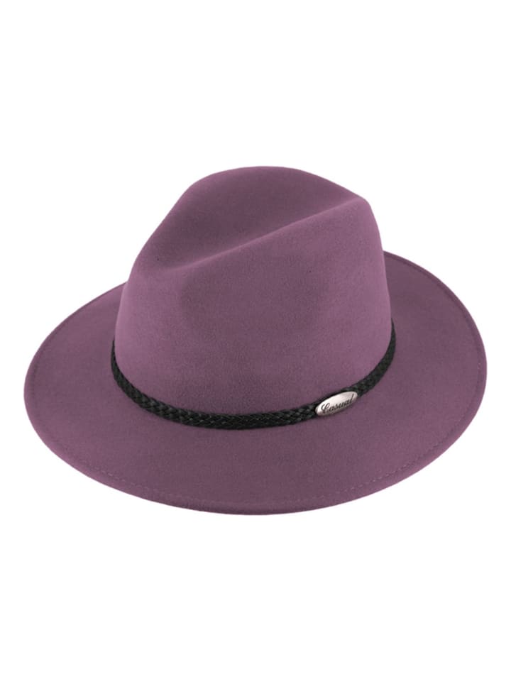 Filzhut in rosa