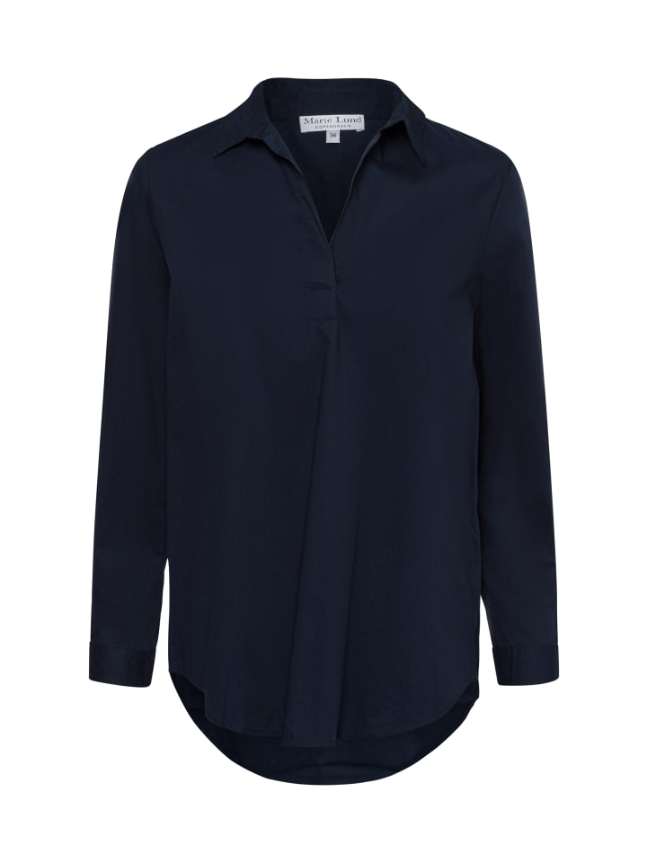 Blusenshirt in marine