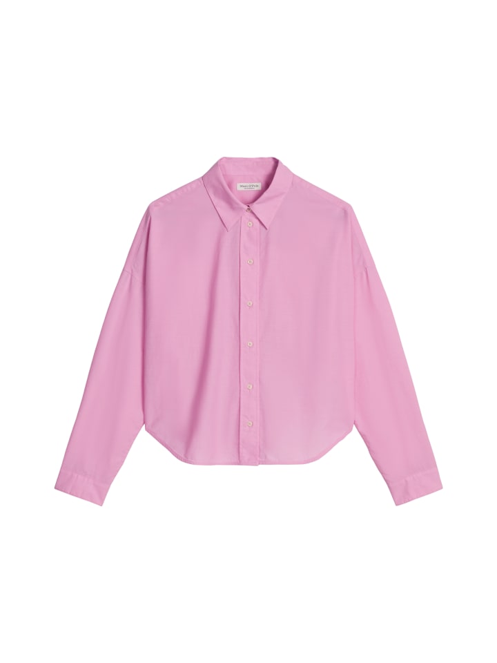 Bluse regular in Medium Pink
