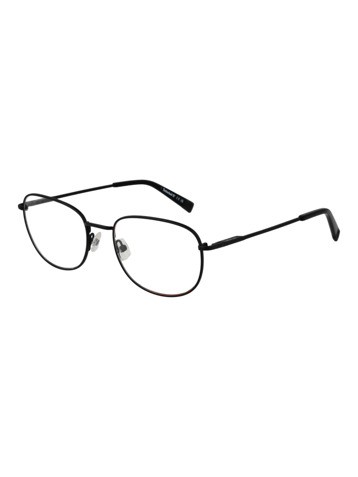Herren Optische Fassungen Oval Schwarz