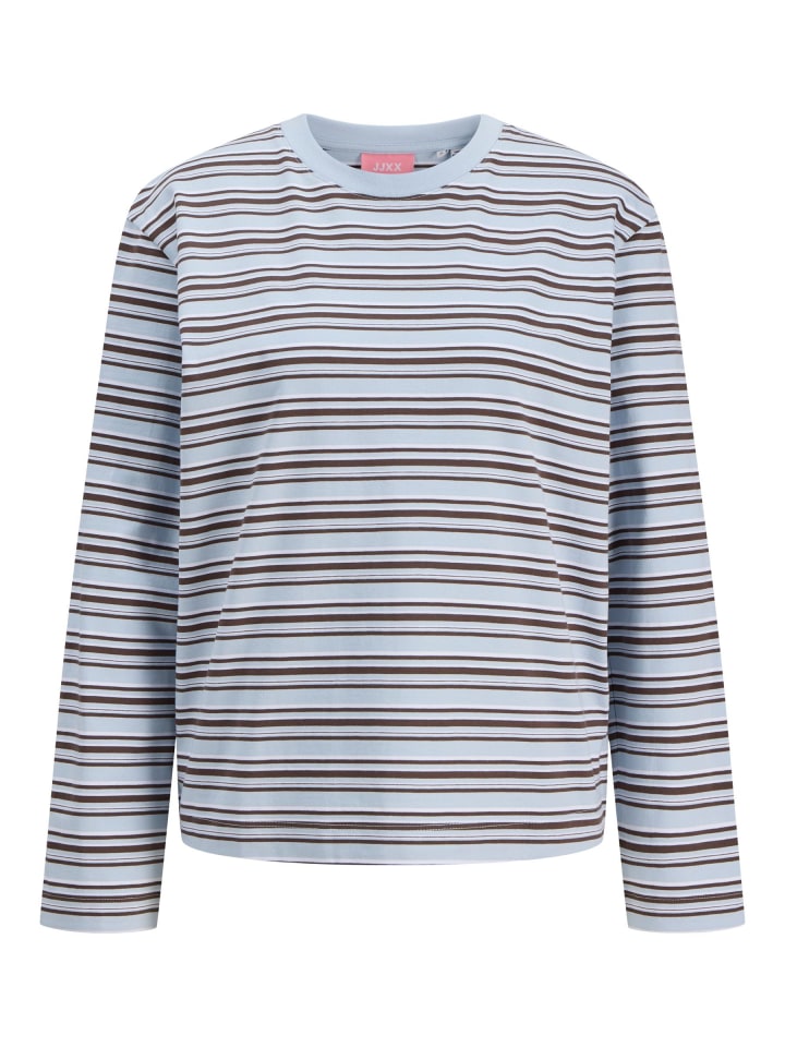 Langarm-T-Shirt in Skyway