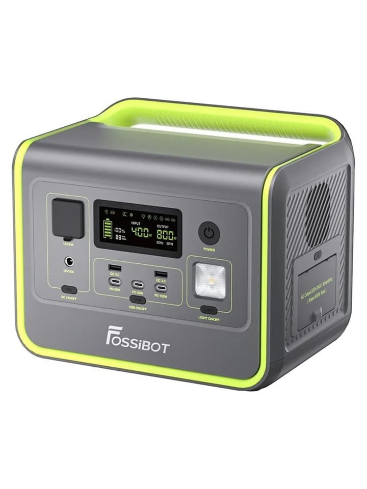 FOSSIBOT F800 800-W-Ladestation (grün)
