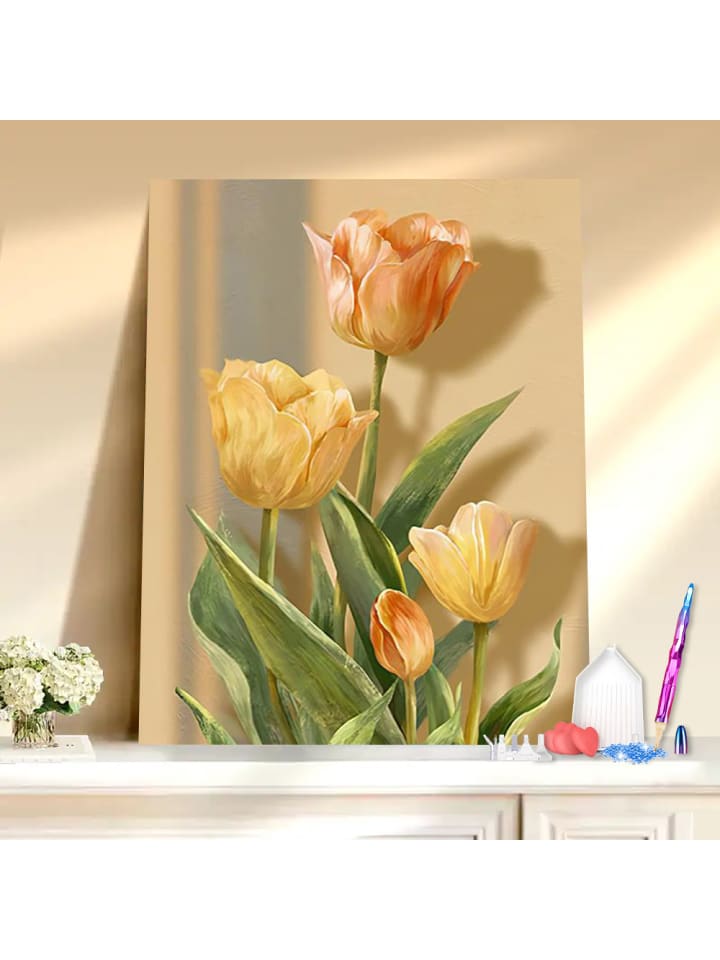 Diamond Painting-"Tulpen"