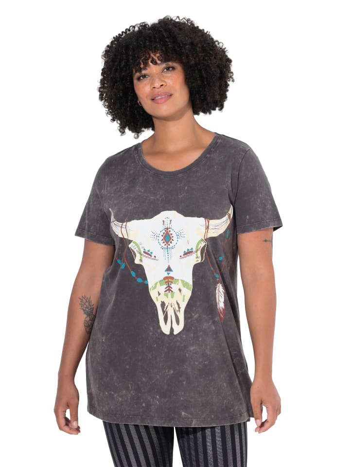 Shirt in anthrazit
