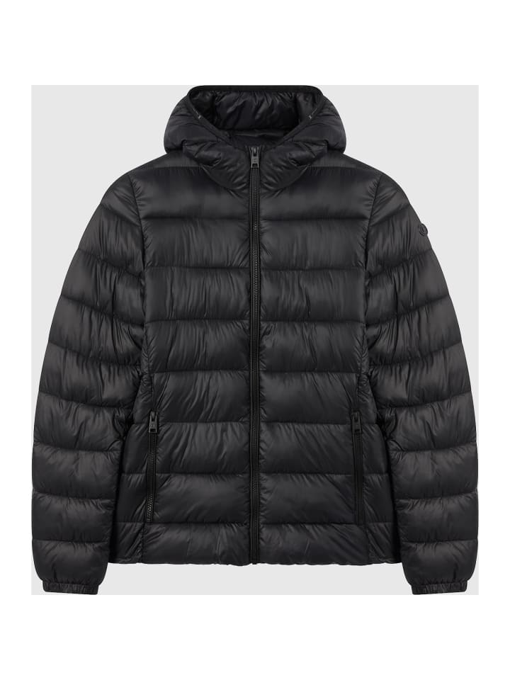 Jacke Hooded Jacket in Schwarz