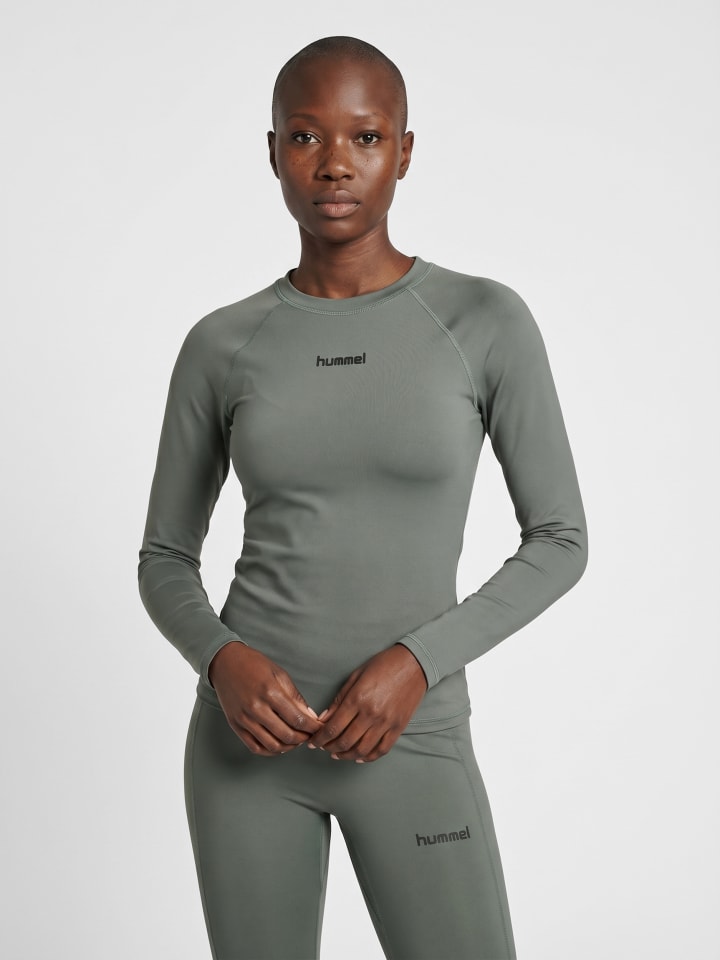 T-Shirt Hmlprima Damen in CASTOR GRAY