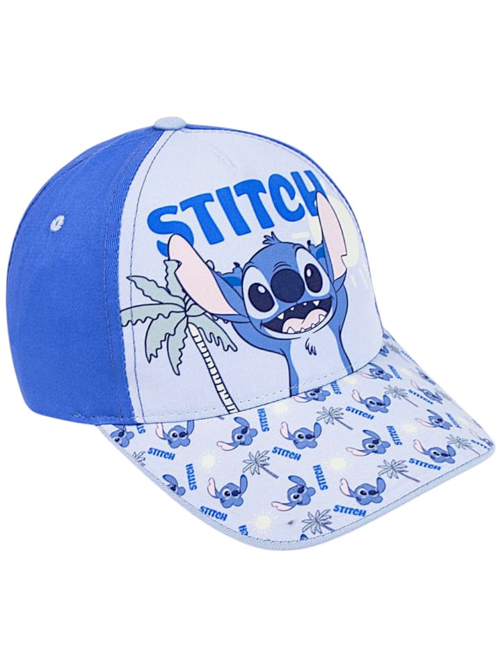Cap Disney Lilo & Stitch All-over-Print in Hellblau