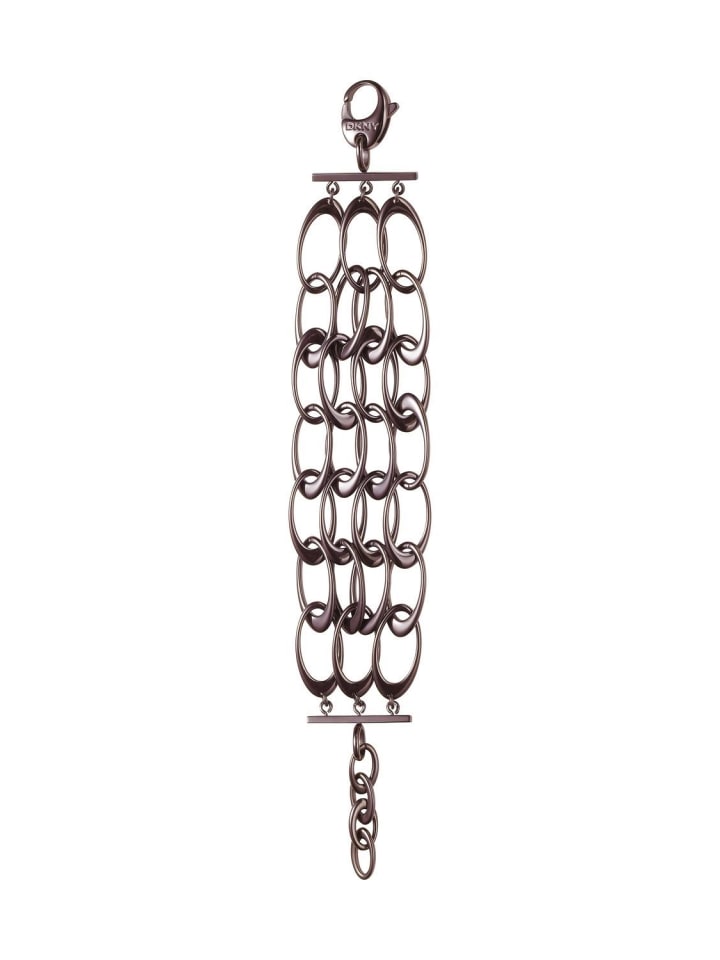 Armband in Schwarz 19,5 cm