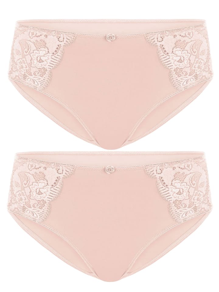 2er Pack Slip Latina in skin skin