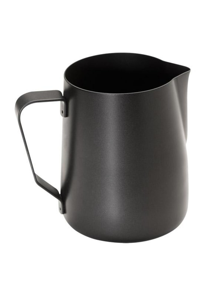 Milchkännchen in Schwarz Ø 10,5 cm, H: 13 cm, 0,8 Liter