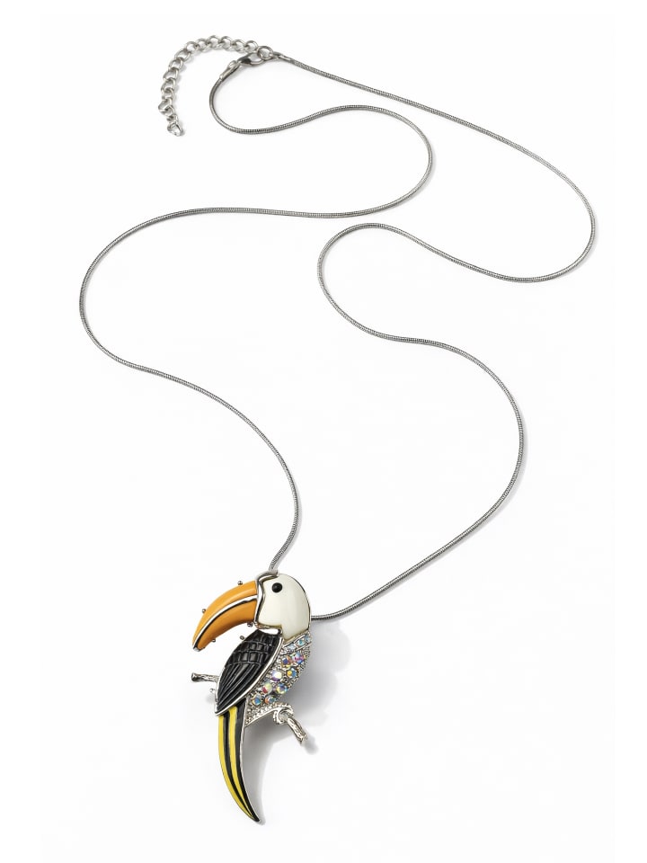 Lange Kette " Tukan " in multi