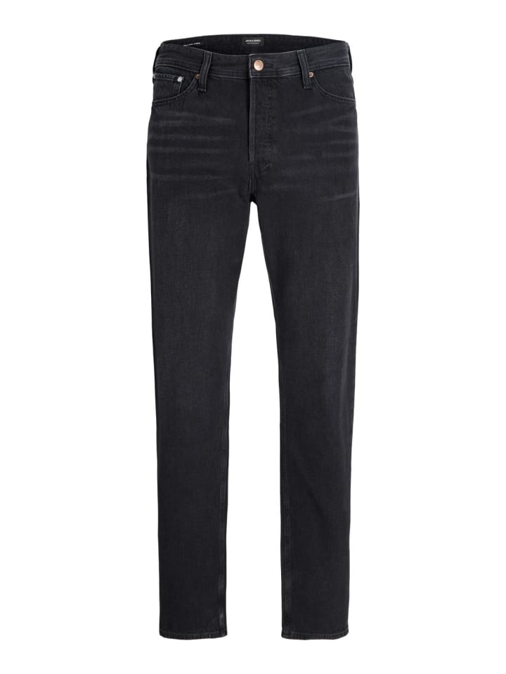 Jeans JJICHRIS JJORIGINAL comfort/relaxed in Schwarz