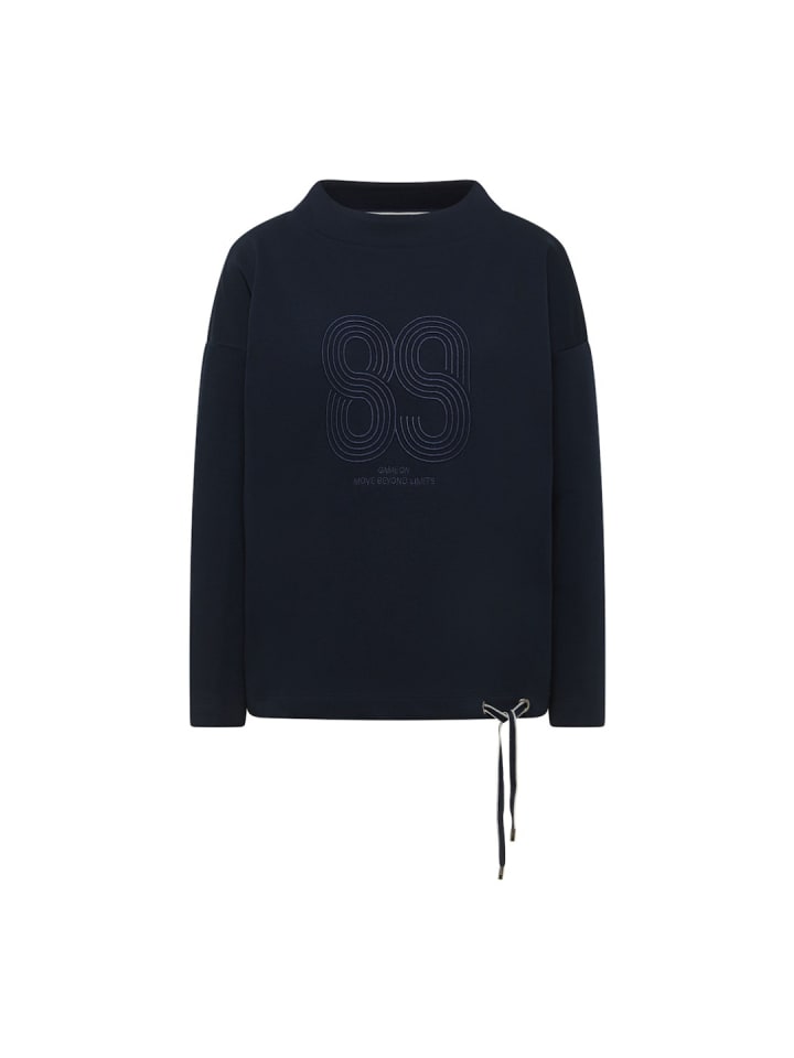 Langarmshirt in universal blue