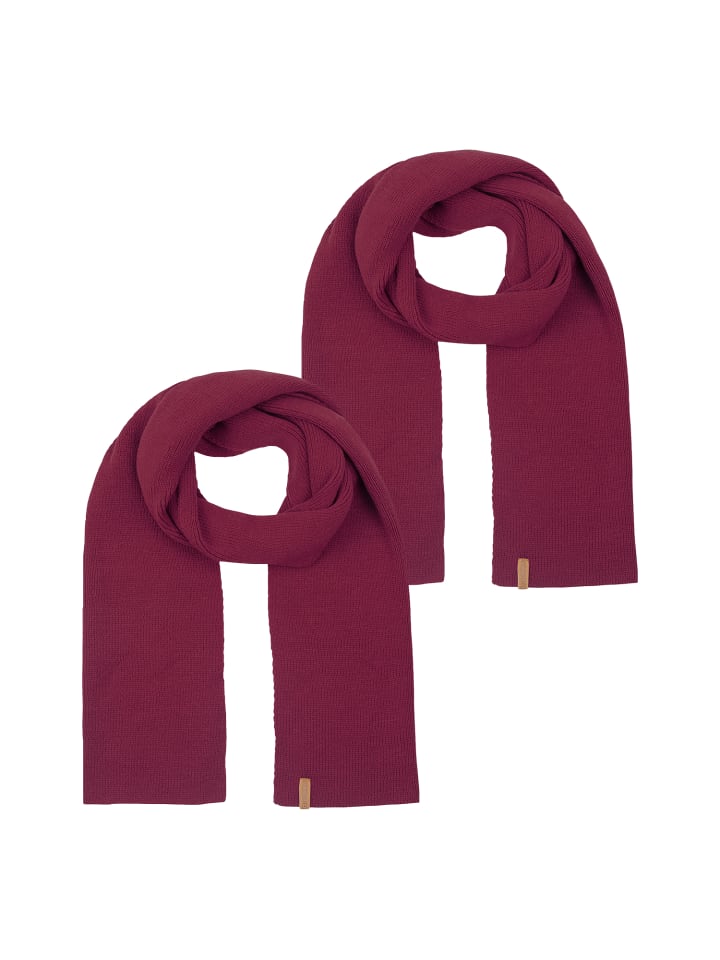 Schal RIVLiam - 2er Pack in Rot