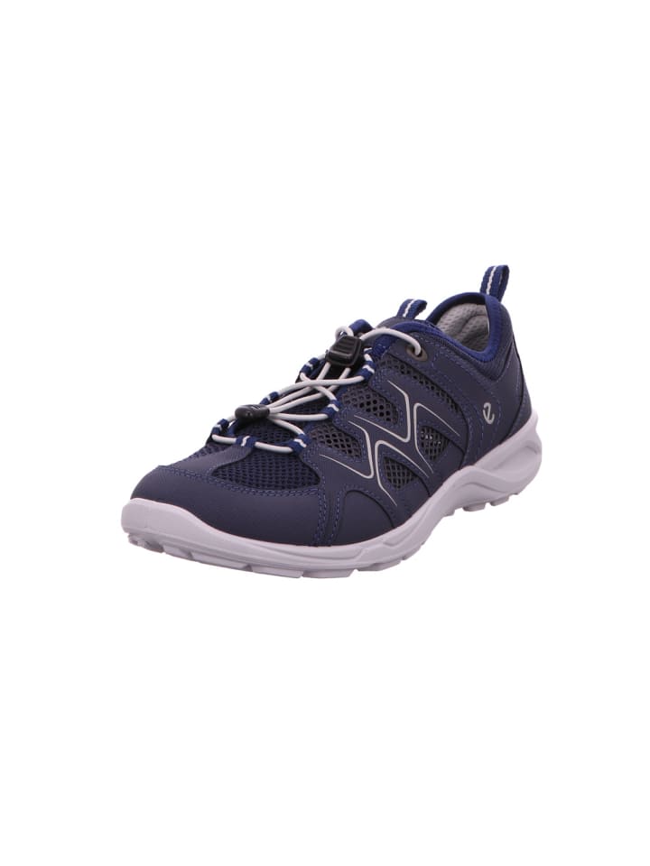 Schnürschuh in blau