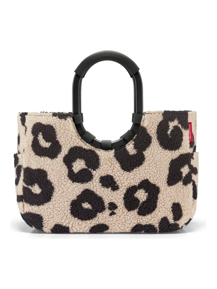 Shopper Tasche 40 cm teddy leo cream