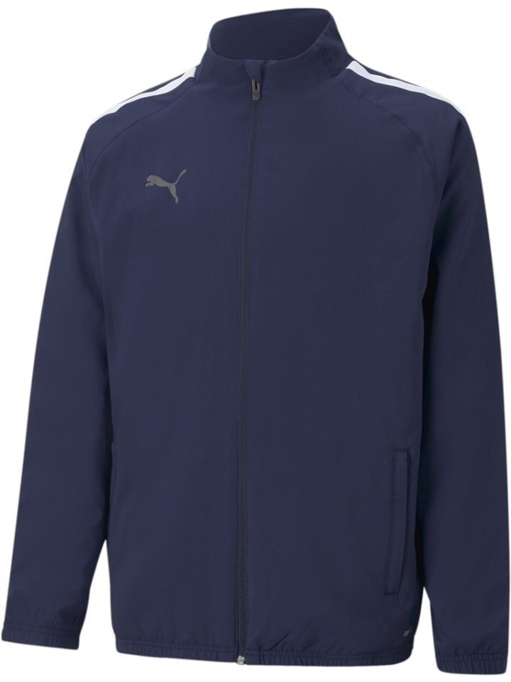 Jacke "TeamLIGA Sideline Jacket Jr" in Blau
