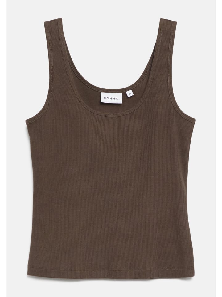 T-Shirt in 8943_dunkelbraun