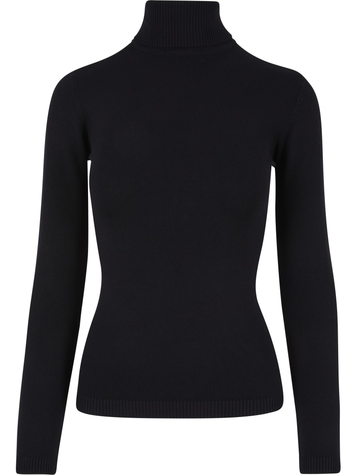 Crew Neck Jumper in black
