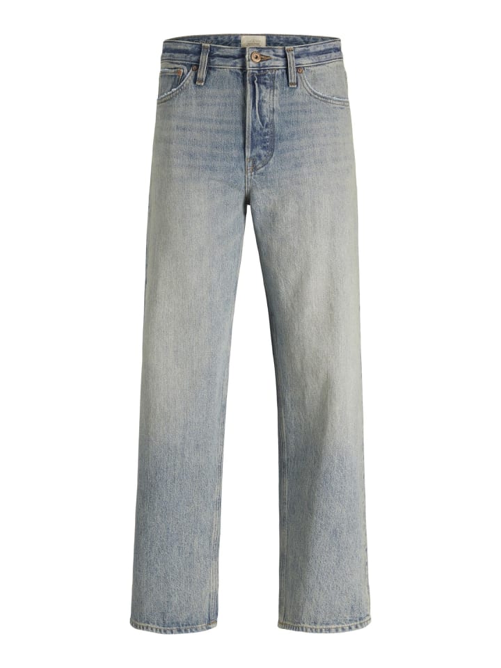 Locker geschnitten in Blue Denim