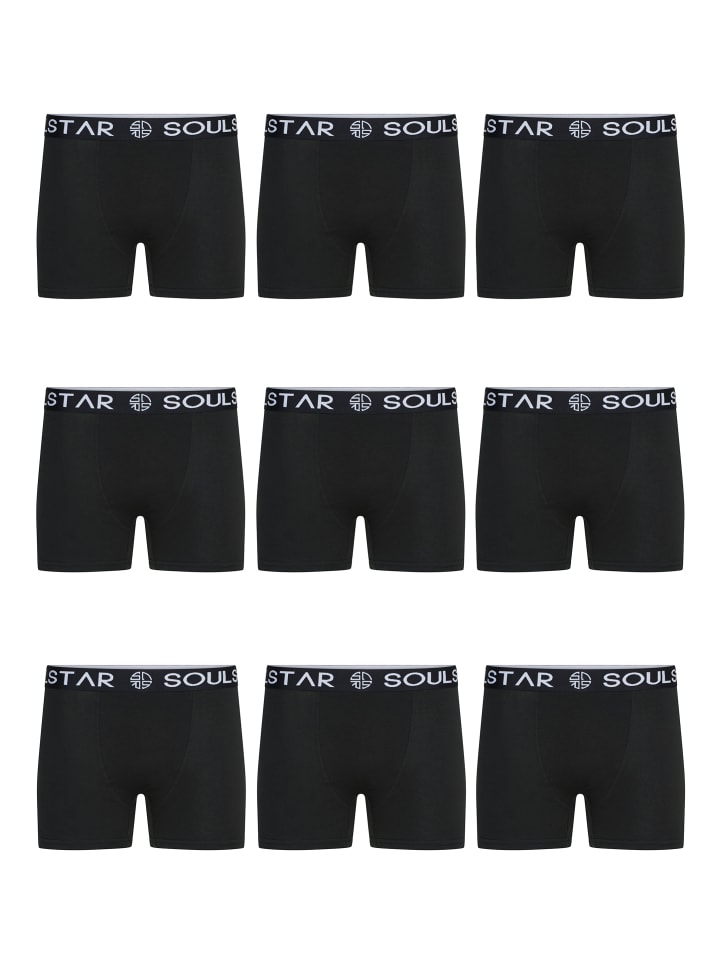 Boxershorts - MUBOXER9 in 3Black_3Black_3Black