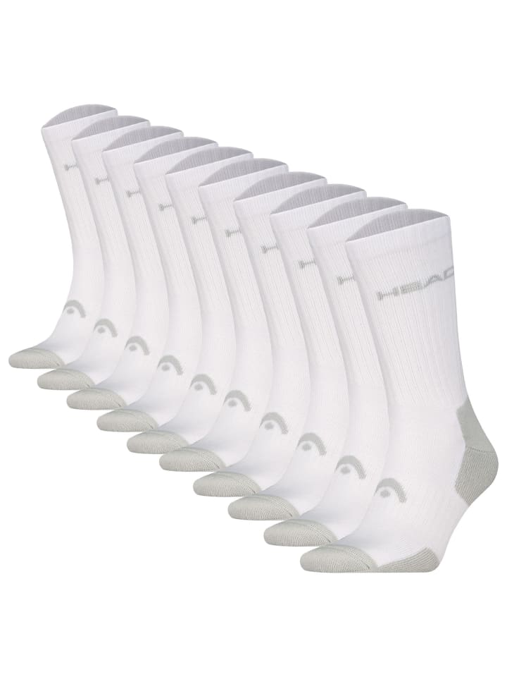 Socken 10er Pack in Weiß