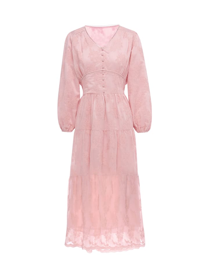 Women Dress in Rose