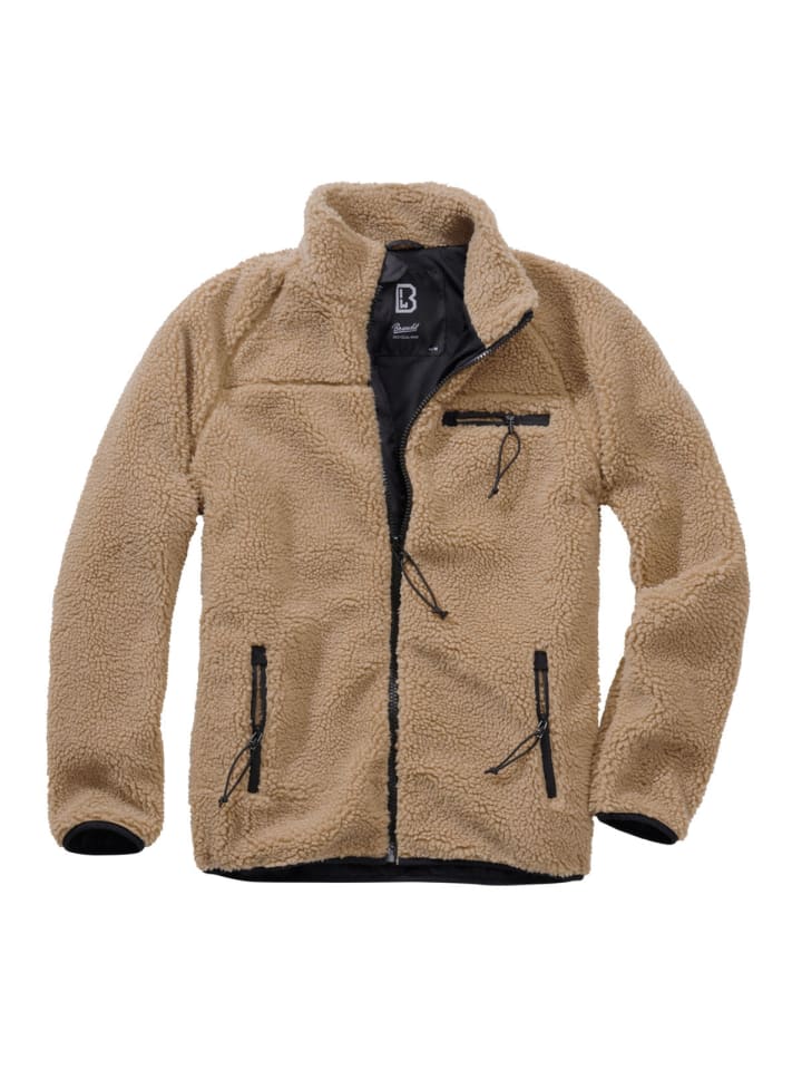 Bekleidung Teddyfleece in beige