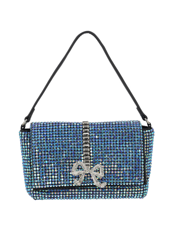 Women Flap Bag in Turquoise