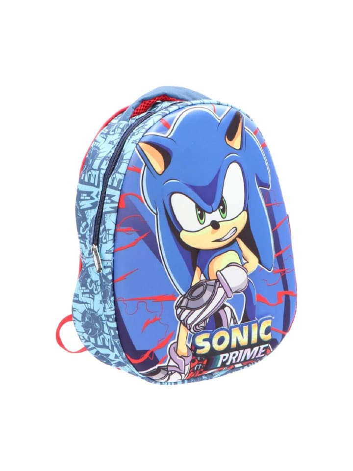 Sonic 3D-Schulrucksack – Ideal Schulkinder und Fans rasanten Igel in Blau