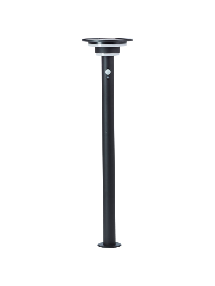 Solar, 85 cm, 430 lm, 3000 K, Edelstahl, schwarz