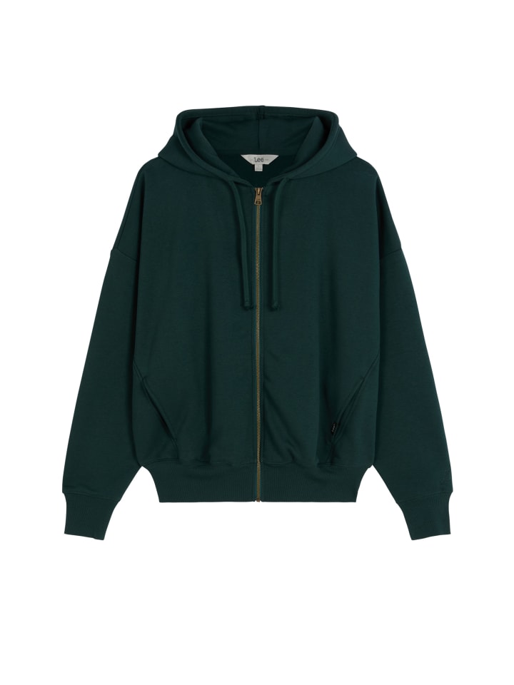 Sweatjacke Core Zip Through in Ponderosa Pine