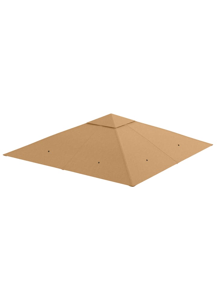 Pavillondach in Beige 298L x 295B x 0H cm