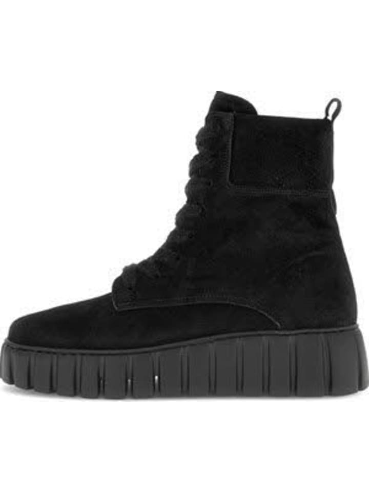 Schnürschuh in schwarz
