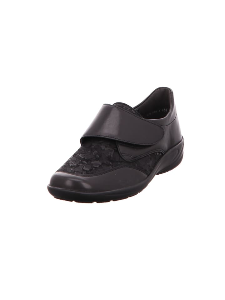 Klettschuhe Birgit in schwarz