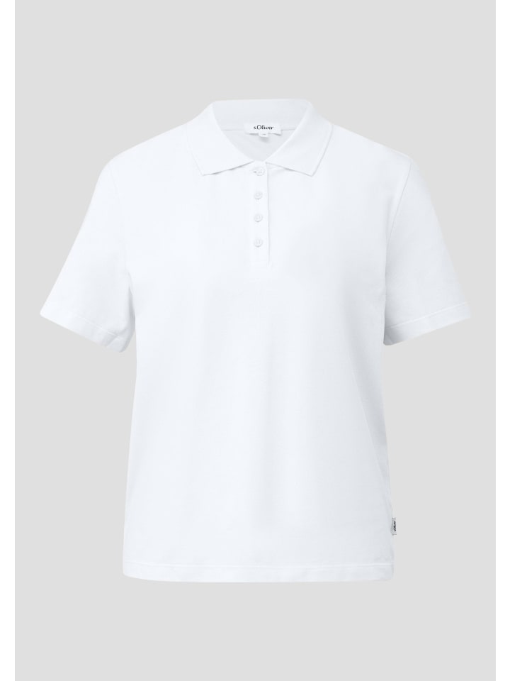 Polo-Shirt in 0100_weiß