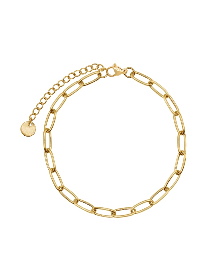 Gliederamband Damen Miriam goldfarben in goldfarben