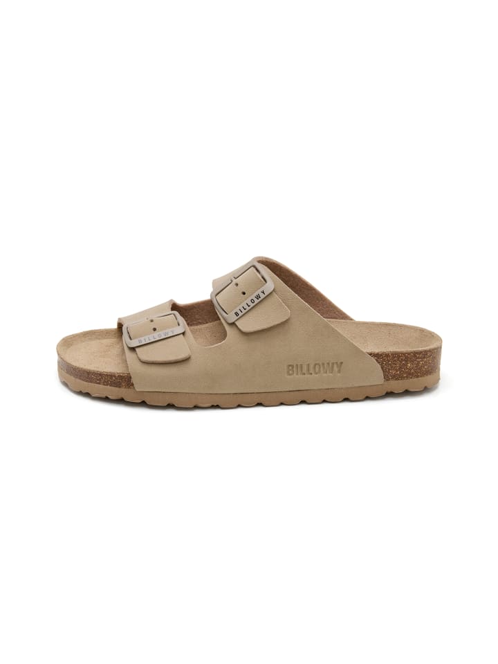 Pantoletten in beige