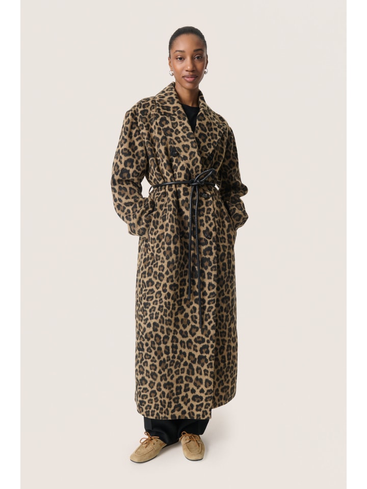 Jacke SLLeony Oversize fit in Leopard Jaquard