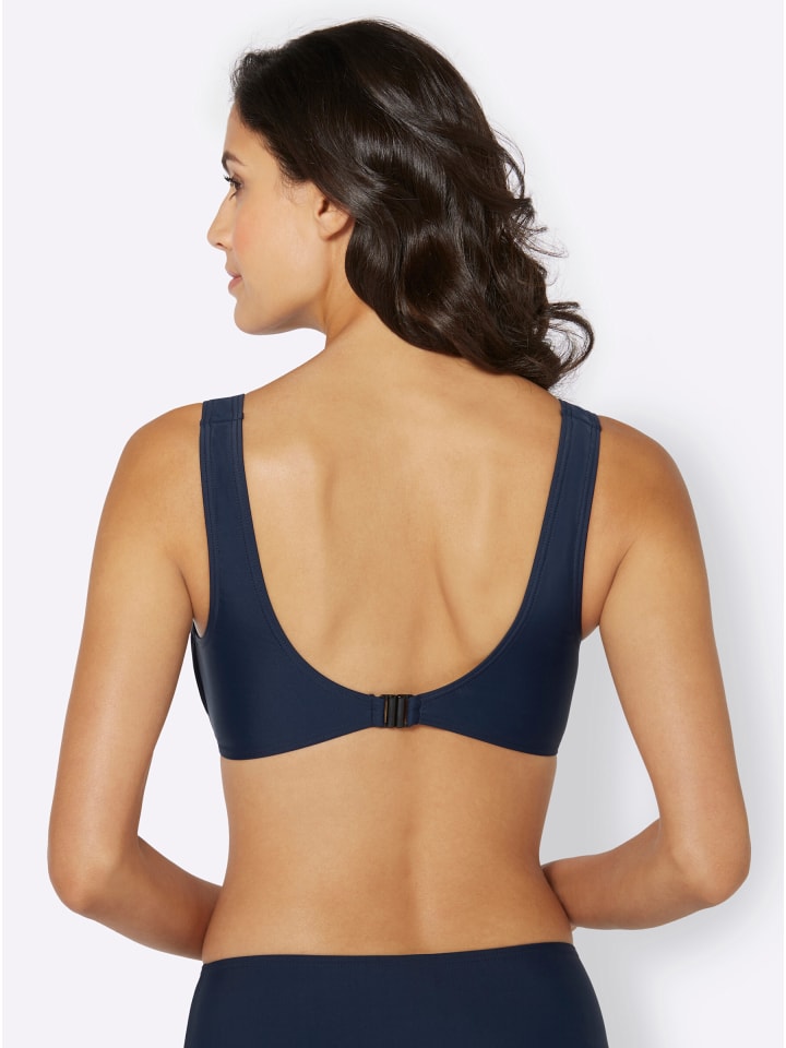 Bikini-Oberteil in marine