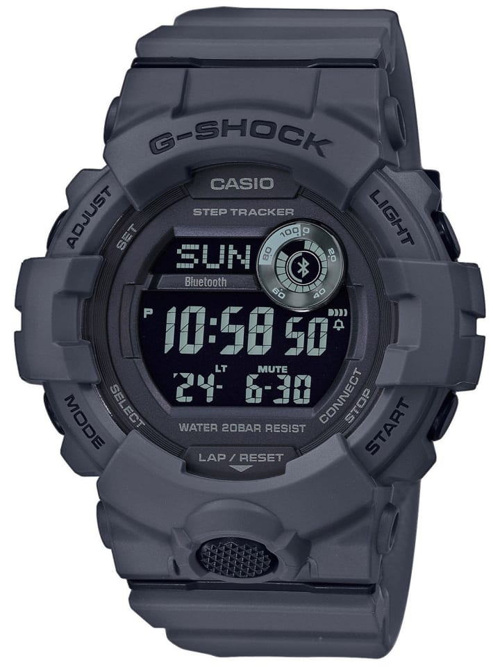 G-Shock G-Squad Herrenarmbanduhr mit Bluetooth Schwarz / Anthrazit