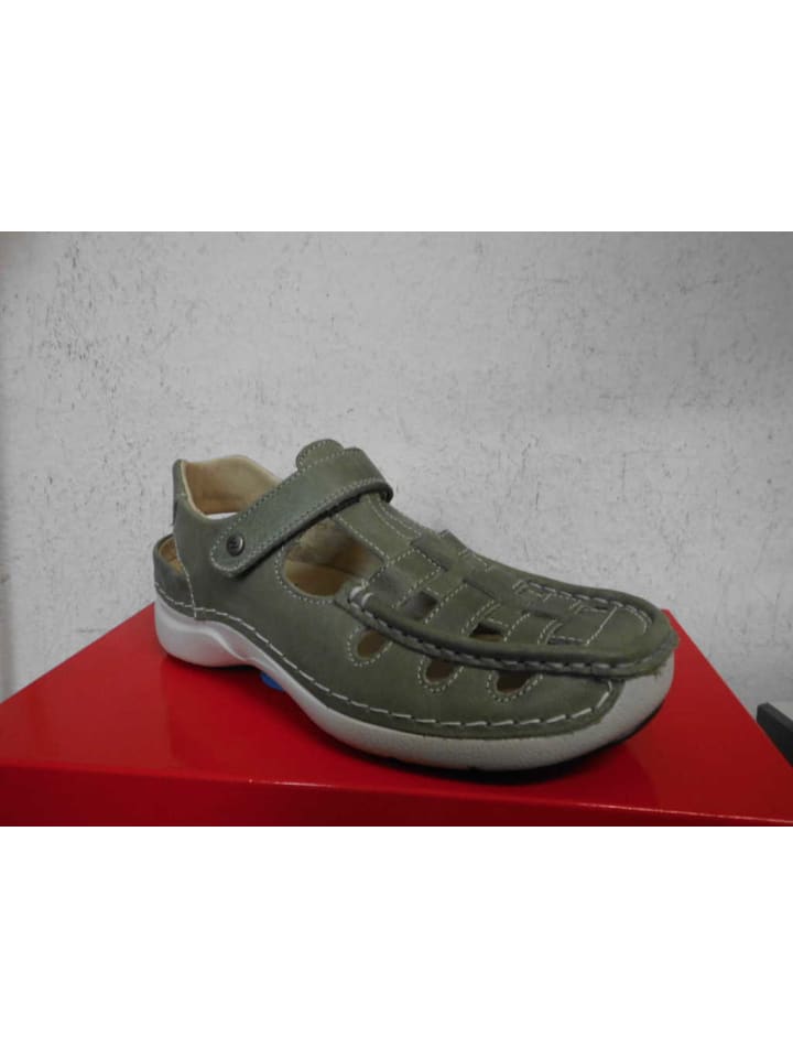 Slipper in grün