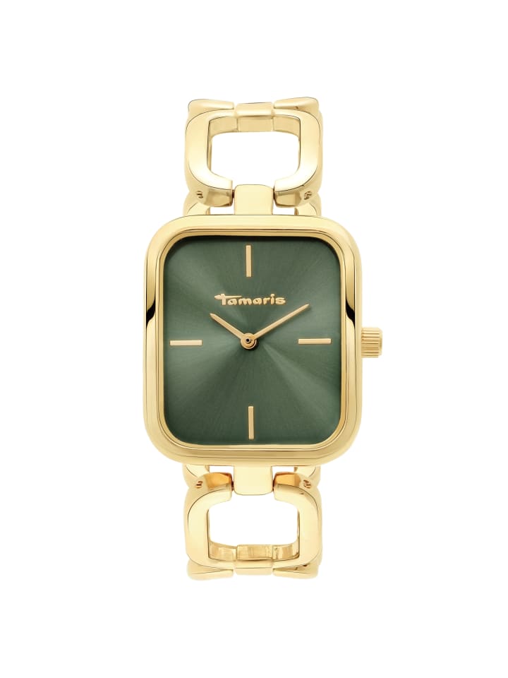 Armbanduhr Elegant Square in gold