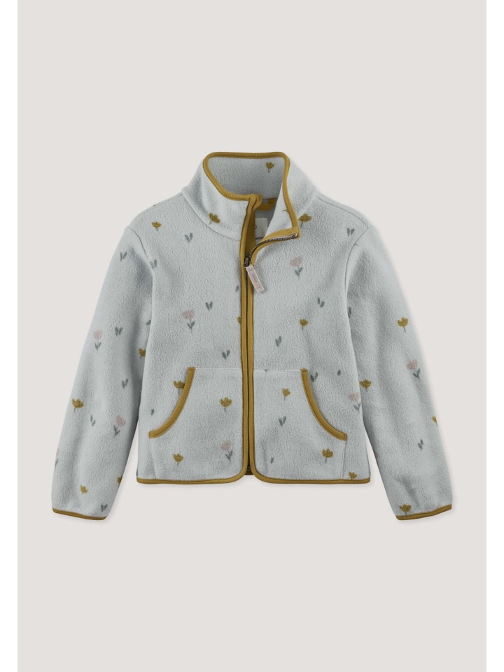 Fleecejacke in nebelgrau