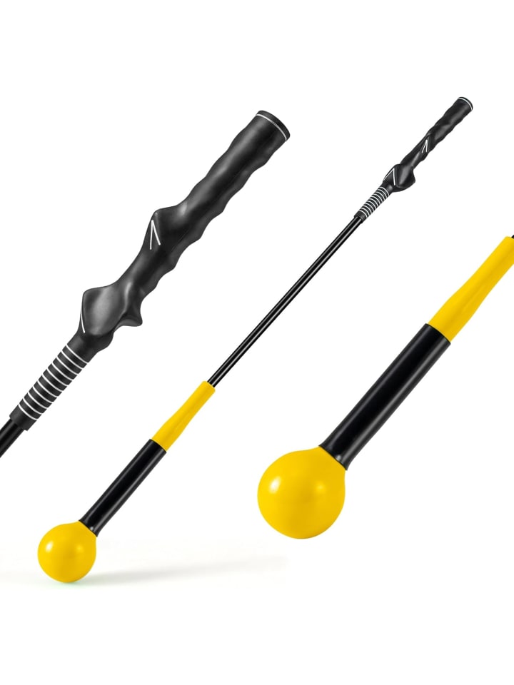 Golf Swing Trainer 100cm in Gelb