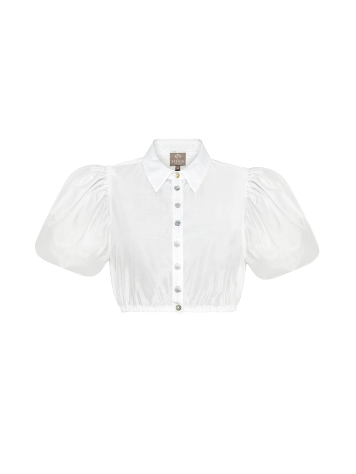 Dirndlbluse aus Organza