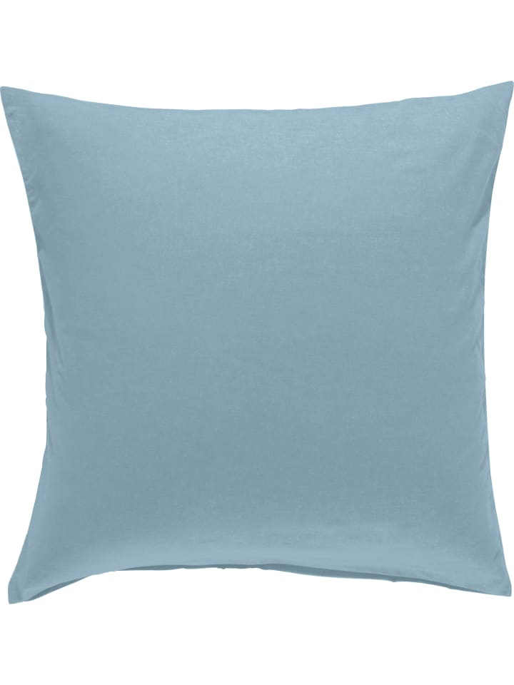 Edel Flanell Kuschelkissenbezug Nördlingen in rauchblau