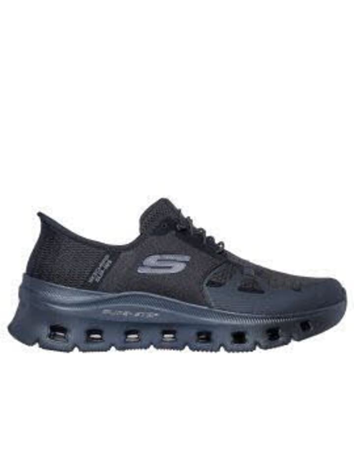 Sportlicher Slipper in schwarz