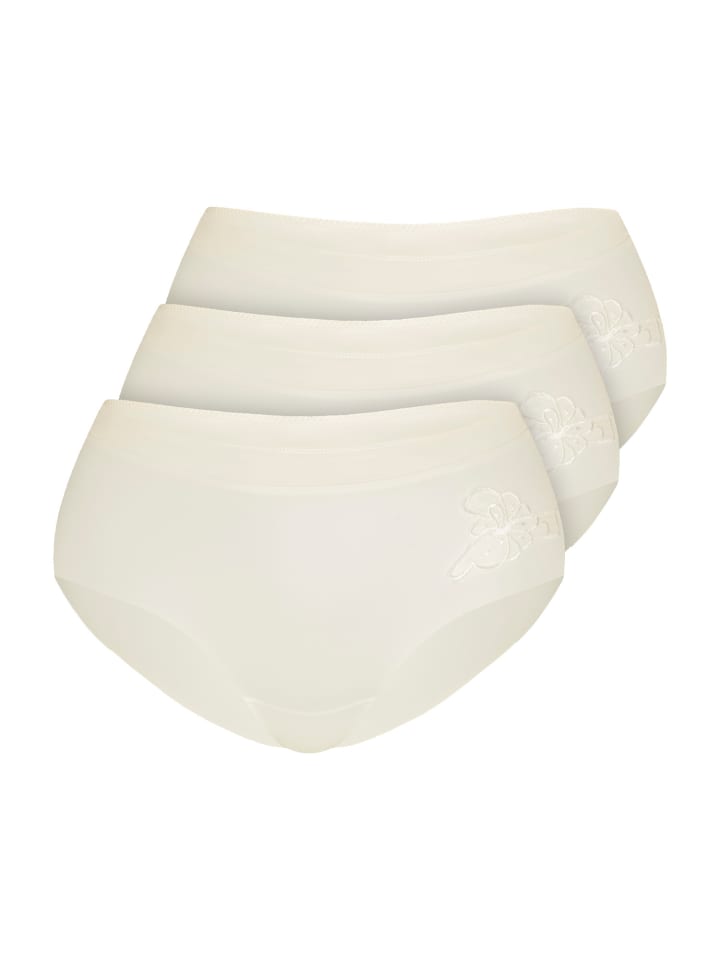 3er Pack Panty in ivory